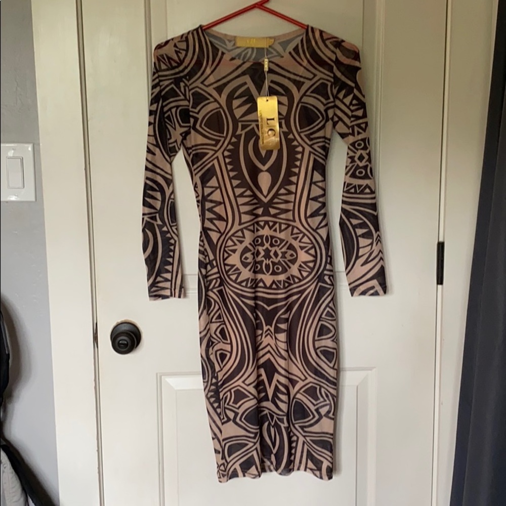 Lizette collection printed dress